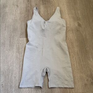 PINK Victoria's Secret Gray Romper